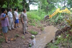 Tras 14 años, se desplegó un amplio operativo de saneamiento de desagües pluviales