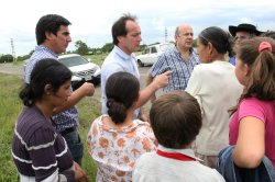 Camau, en zonas afectadas por las crecientes