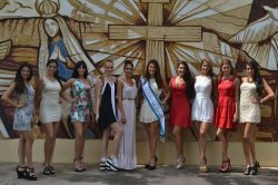 Candidatas a Miss Cultura y Paz Argentina visitaron Saladas