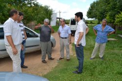 Danuzzo: “Estamos trabajando en obras públicas y saneamiento”