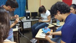 Estudiantes del ISFD Saladas colaboraron con el CESPA N°7