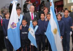 Reconocimiento a los abanderados: Canteros los premiará en representación del Gobierno