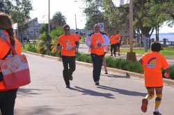 Canteros corrió la maratón de Libres: “Una forma de predicar por la salud”