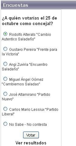 ¿Ya dejaste tu voto en la encuesta de #SaladasInforma?