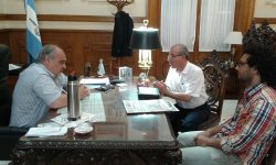 Planificando el 2016, el Gobernador Colombi se reunió con el intendente Herrero