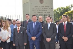 Saladas presente en los izamientos y homenajes a San Martín y Cabral en Santa Fe