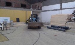 El municipio colabora con el club Antorcha en su megaobra