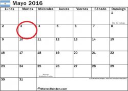 Viene bien la aclaración, este martes 3 no es feriado en Saladas