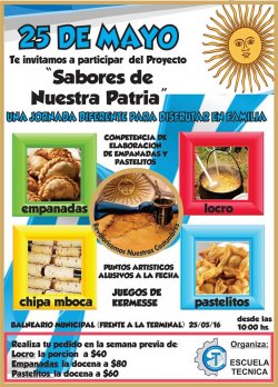 La Técnica presenta “Sabores de mi Patria”