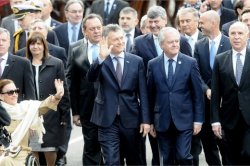 Macri tuvo su primer Tedeum como Presidente