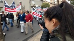 Junto a ASPROSAC médicos saladeños marcharon reclamando salarios dignos