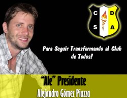 Alejandro Gómez Piazza será el nuevo Presidente de Antorcha