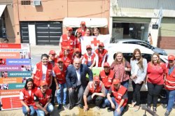 Filial Corrientes Cruz Roja Argentina recibe donación de vehículo