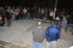 Concejales acompañaron a Herrero en la inauguración de calle Defensa