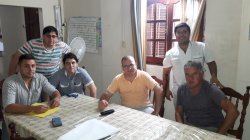 Dirigentes del Club Don Bosco se reunieron con el Párroco