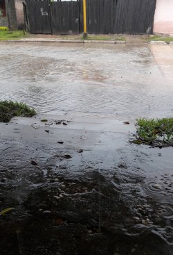En Saladas llovió más de 100 milímetros en menos de 24 horas