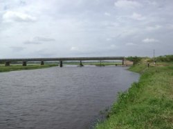 Prohiben pescar y cazar a la altura del Río Santa Lucía