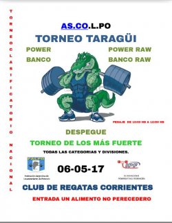 El saladeño José Ramírez competirá en el Torneo Taragüi