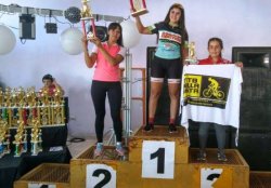 El equipo MTB Cuna de Héroes Saladas participó en Santo Tomé y lograron podios