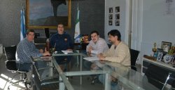 El candidato a intendente Rodolfo Alterats se reunió con Capitanich
