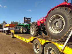 Pago de los Deseos: combi, tractor, rastra y acoplado se suman al parque automotor municipal