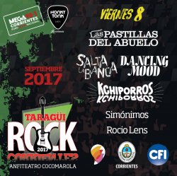 Las estrellas del Taragüí Rock 2017 suenan en el aire