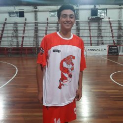 Jeremias Fernández de Atlético tuvo su debut en el Torneo Federal<br />