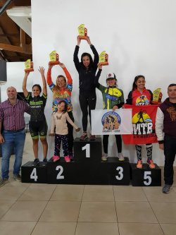 Once podios para el ciclismo saladeño en Paso de los Libres
