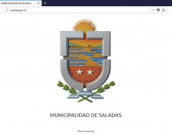 El municipio de Saladas volverá a tener sitio web