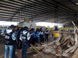 Alumnos de la Técnica realizaron viaje de estudio al Parque Forestoindustrial de Santa Rosa