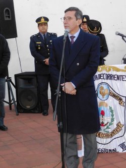 Se realizó en Saladas acto de ascenso de la policía