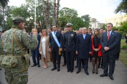 "Hoy honramos el legado de aquellos hombres de la Independencia"