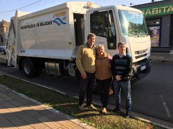 Con recursos propios el municipio adquirió un nuevo camión recolector de residuos 