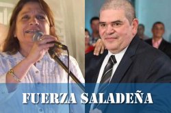 Susi González y Chacho Pomes encabezan la Alianza Fuerza Saladeña
 