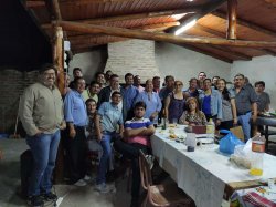 Con cena de camaradería Eco Saladas cerró su trabajo electoral 