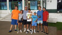 Saladeños en lo más alto del tenis de la provincia