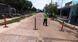 Por reparaciones clausuran la cuadra de calle Cabral al 900