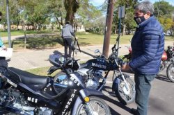 Tránsito municipal adquirió tres nuevas motos y suma 5 0km 