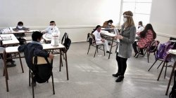 En plena pandemia, volvieron las clases presenciales en San Juan
