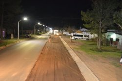 El municipio realiza obras en distintos barrios de Saladas