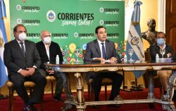 El gobernador Valdés dio un pormenorizado informe de la situación epidemiológica en Corrientes