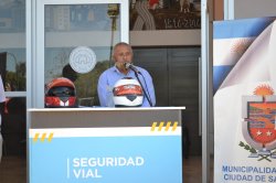 Entregaron 100 cascos al municipio de Saladas