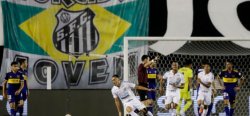 Boca cayó ante Santos y quedó eliminado de la Libertadores