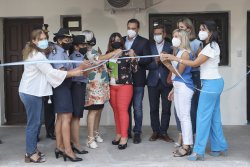 El gobernador Gustavo Valdés inauguró Oficina de la Mujer en Saladas