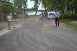 El municipio pavimentará calles del barrio "Don Bosco"