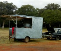 Robaron un carrito ambulante del bosquecillo 