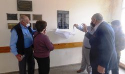 Descubrimiento de placa en homenaje a María Luisa Román de Frechou