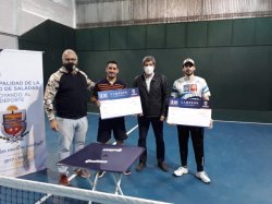 Con apoyo de la Municipalidad, culminó el campeonato de pádel de 6ta