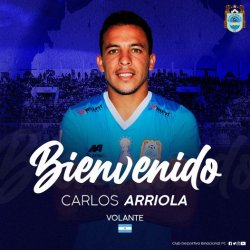 El saladeño Carlos Arriola, se suma al equipo peruano Binacional 