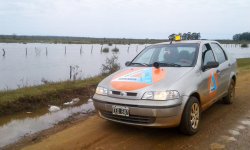 En Paso de los Libres el río Uruguay superó los 8 metros de altura